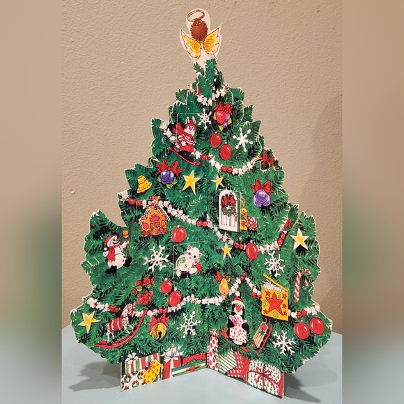 Vintage Suzy's Zoo Christmas Tree Advent Calender 1985 - Picture 6 of 10